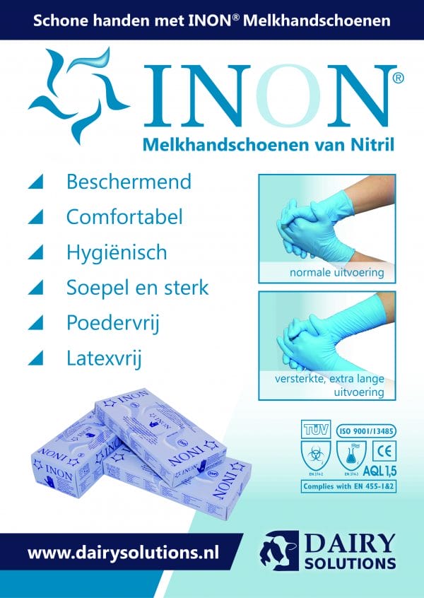 Inon® Melkhandschoenen - Nitrile - Afbeelding 3