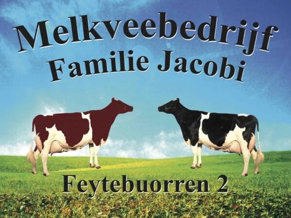 Bedrijfsbord koe, Afbeelding 10