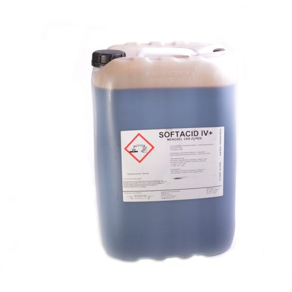 SoftAcid, broeiremmer - 27 Kg. can of IBC 1150 Kg.