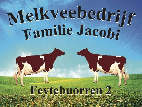 Bedrijfsbord koe, Afbeelding 10 - Afbeelding 3