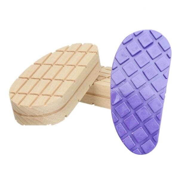 Purple  Cow klauwblokjes - hout of rubber