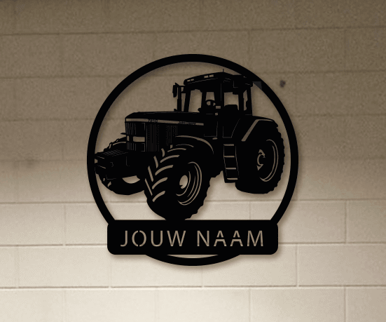 John Deere tractor hout - Afbeelding 2
