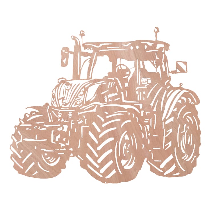 New Holland tractor hout - Afbeelding 4