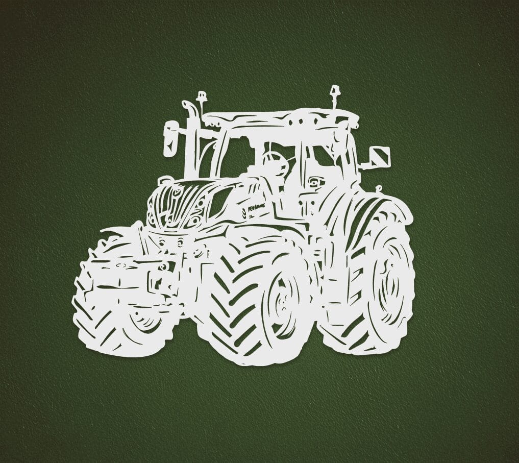 New Holland tractor hout - Afbeelding 3