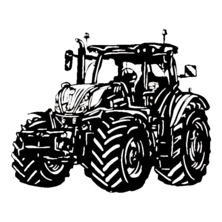 New Holland tractor hout - Afbeelding 2